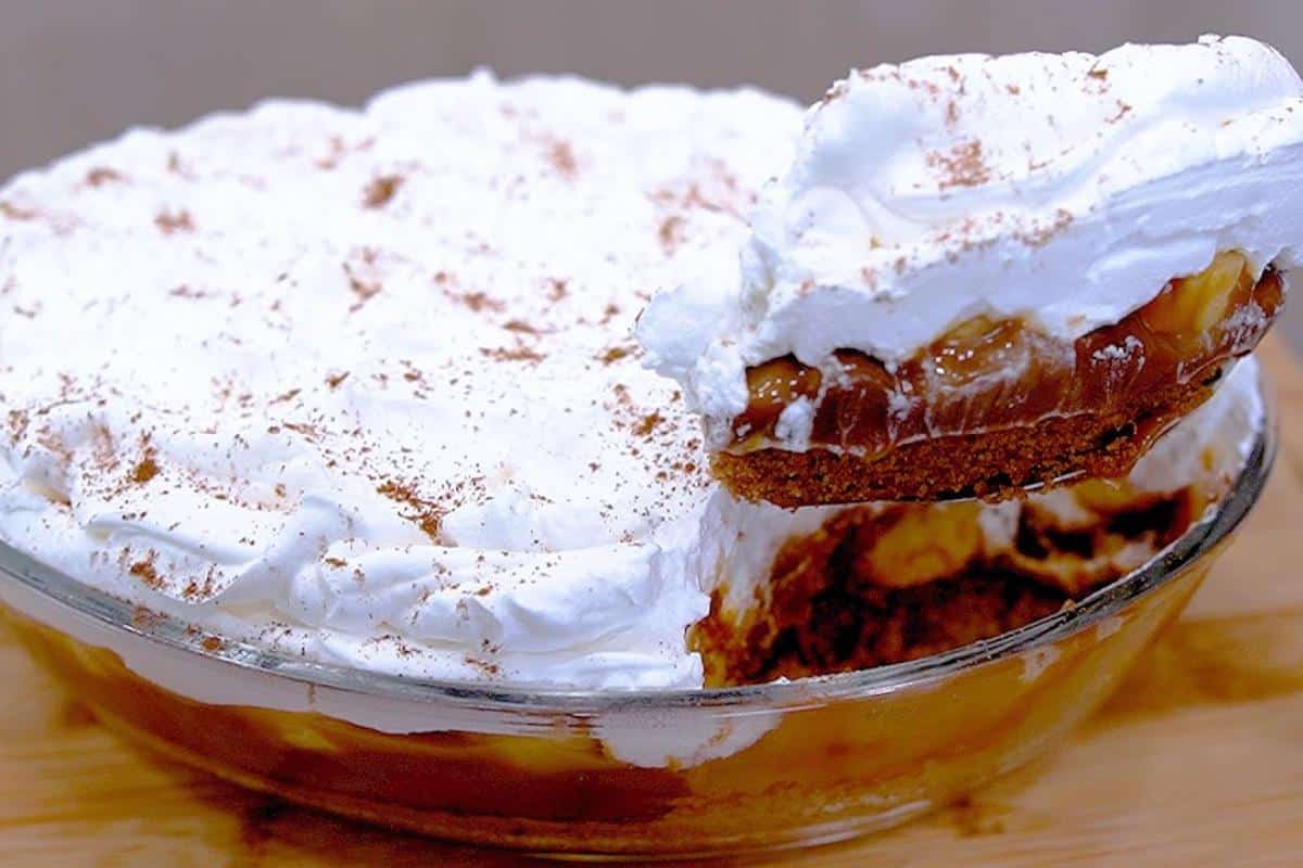 Impossível você não arrasar na hora da sobremesa com esse banoffee ...