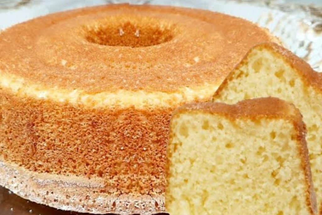 Bolo De Creme De Leite