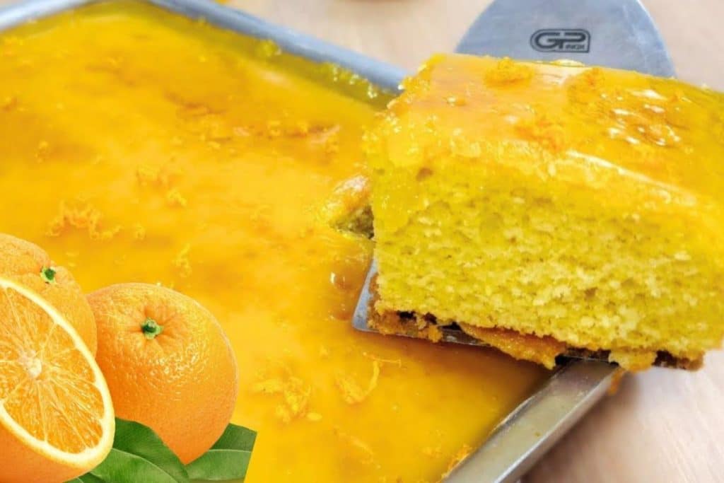 Bolo De Laranja Com Casca