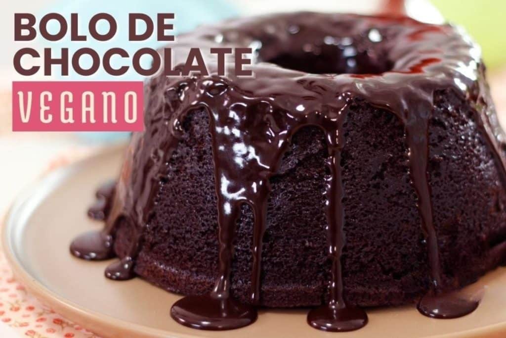 Bolo Vegano De Chocolate