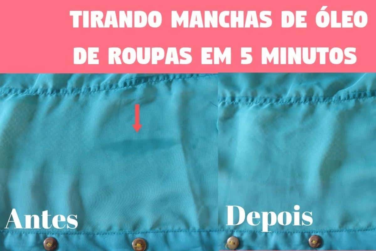 Como tirar mancha de óleo da roupa de um jeito fácil e rápido sem ficar ...