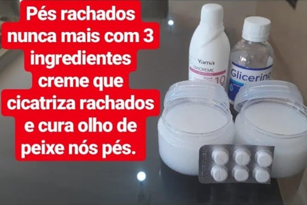 Creme Para Rachaduras Dos Pés