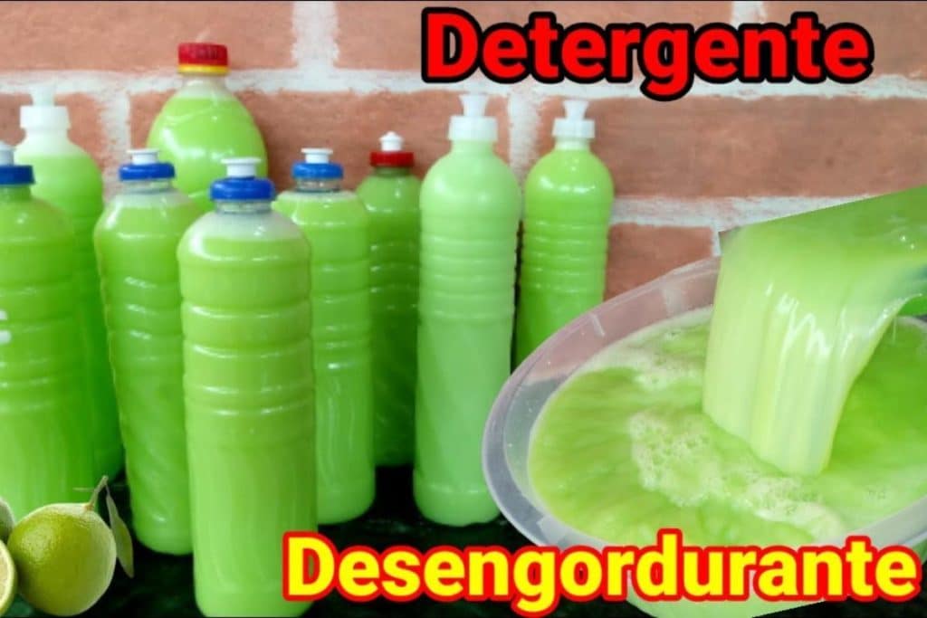 Detergente Caseiro De Limão