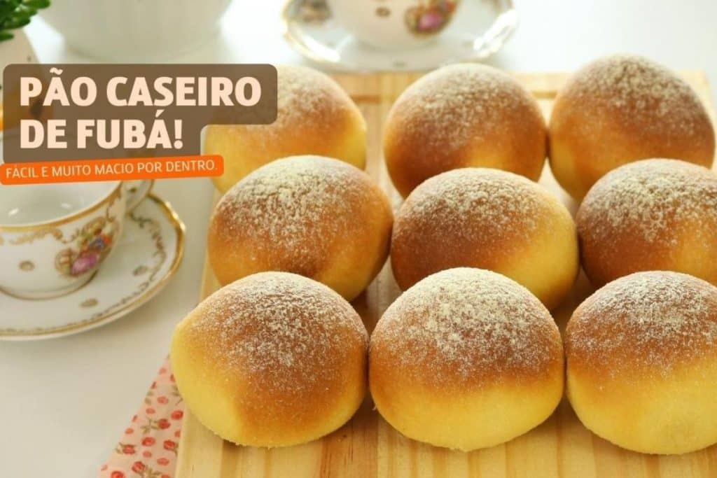 Pão Caseiro De Fubá