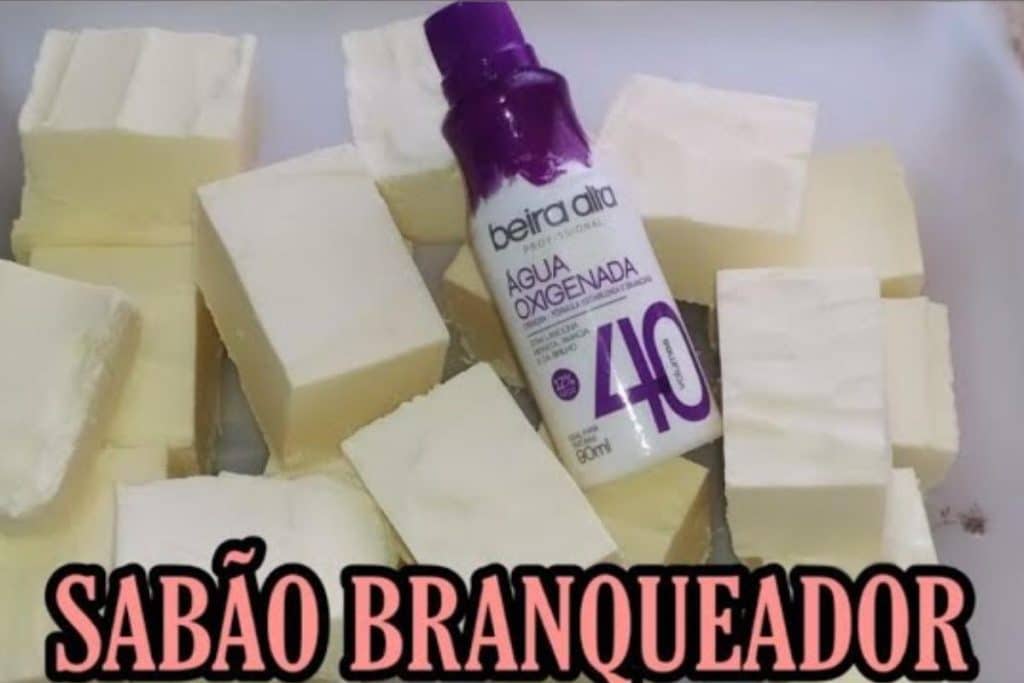 Sabão Caseiro Branqueador