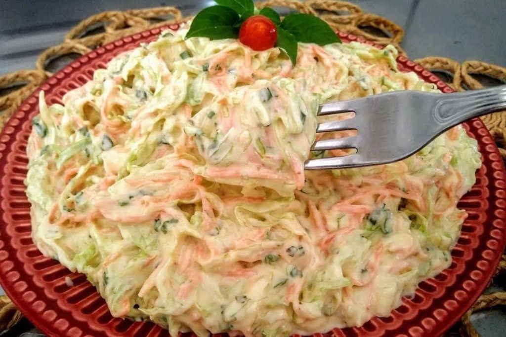 Salada De Repolho Americana