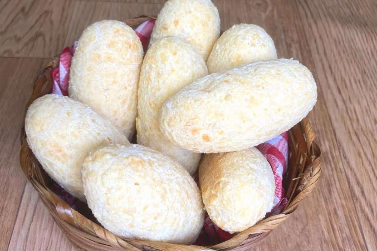 Biscoito chimango da vovó delicioso na hora do cafezinho da tarde