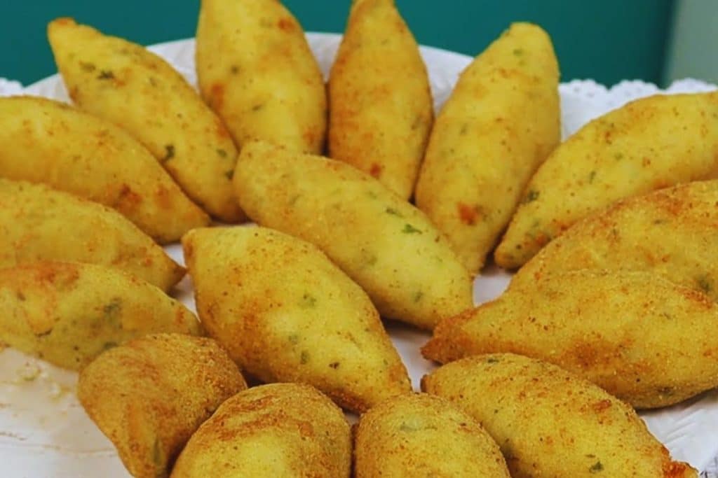 Bolinho De Arroz Recheado