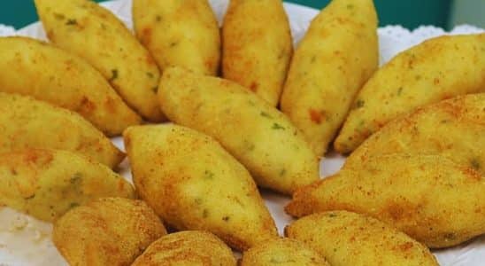 Bolinho De Arroz Recheado