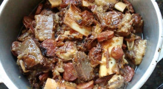 costela na panela de pressão