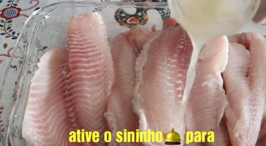 Filé De Tilápia Assado No Forno