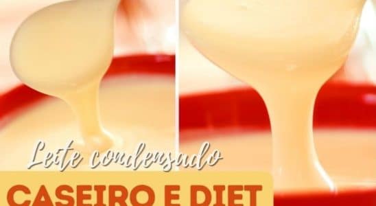 Leite Condensado Caseiro Diet