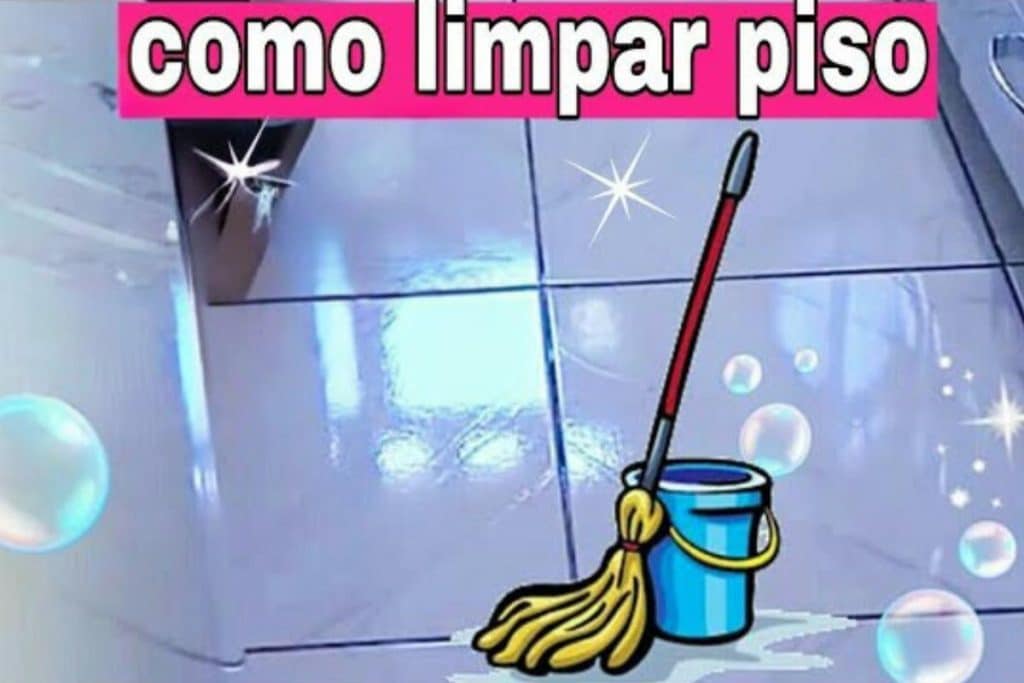 Limpador De Piso Caseiro