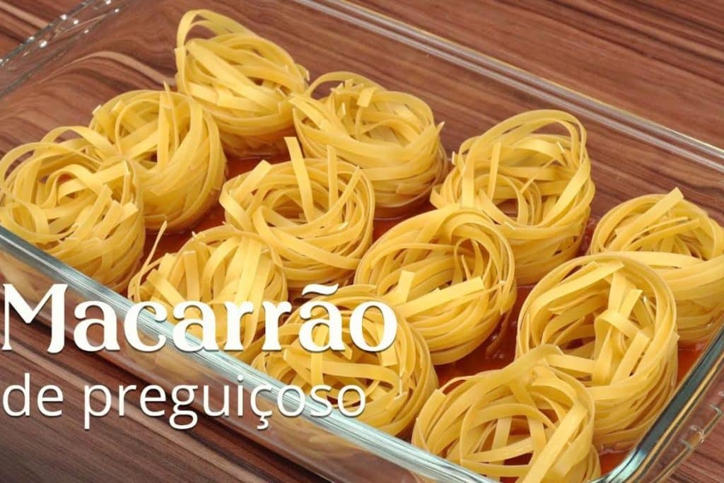 Macarrão De Preguiçoso