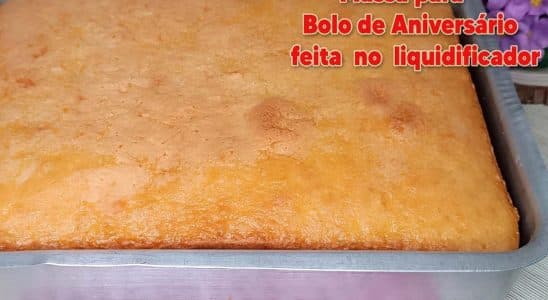 Massa Para Bolo De Aniversário