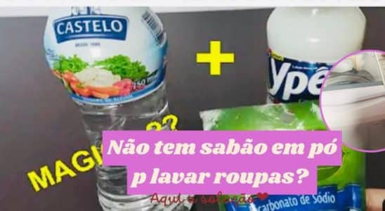 Misturinha Para Lavar Roupas