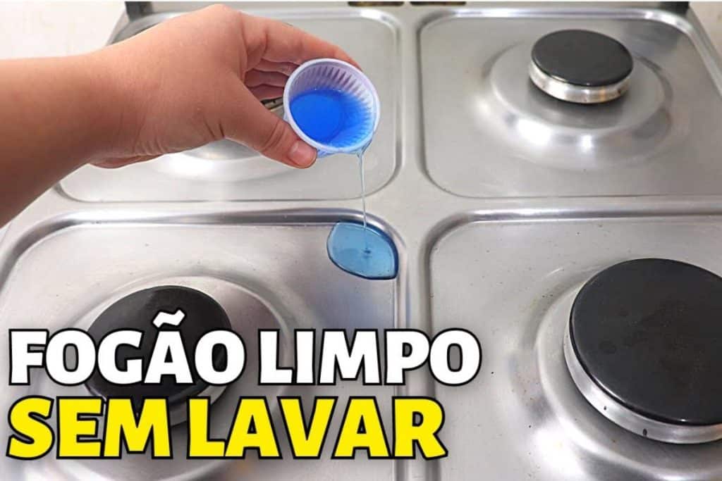 Misturinha Para Limpar Fogão