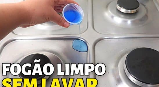 Misturinha Para Limpar Fogão