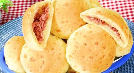 Pão De Queijo Recheado