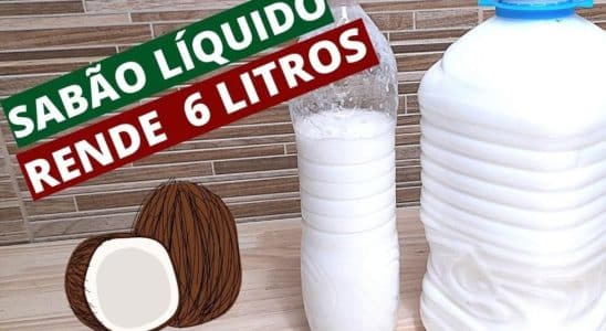 Sabão Líquido De Coco