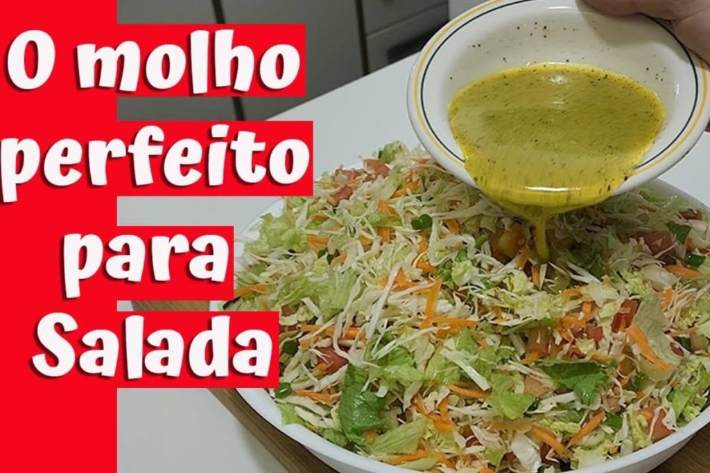 Salada Com Molho Especial