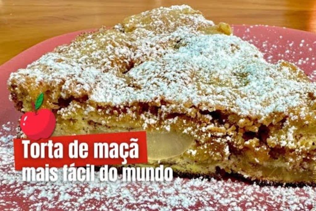 Torta De Maçã Alemã