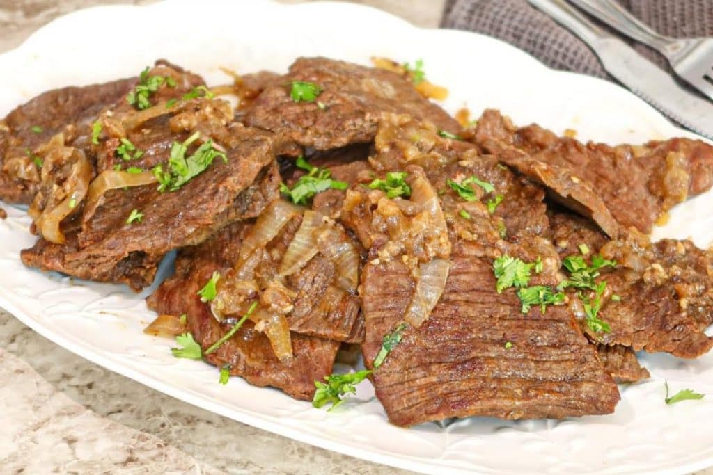 Bife Acebolado Na Panela De Pressão