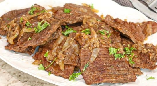 Bife Acebolado Na Panela De Pressão