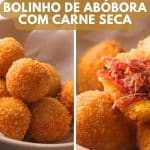 Bolinho De Abóbora Com Carne Seca