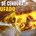 Bolo De Cenoura Trufado