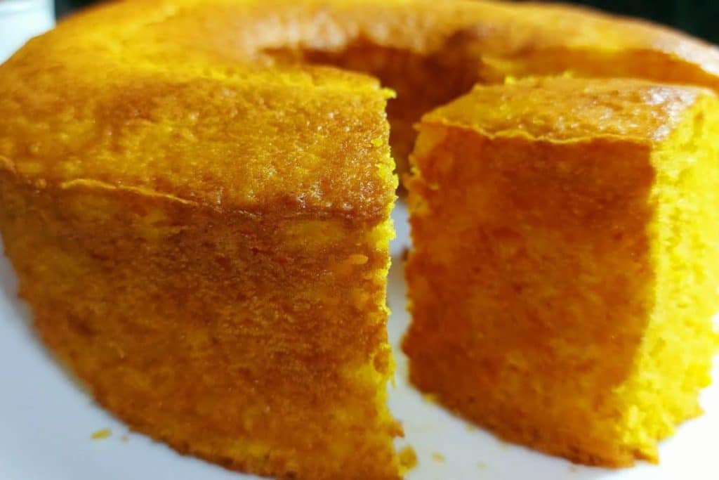 Bolo De Laranja E Cenoura