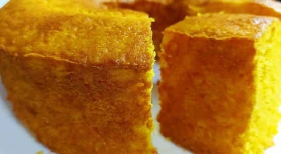 Bolo De Laranja E Cenoura