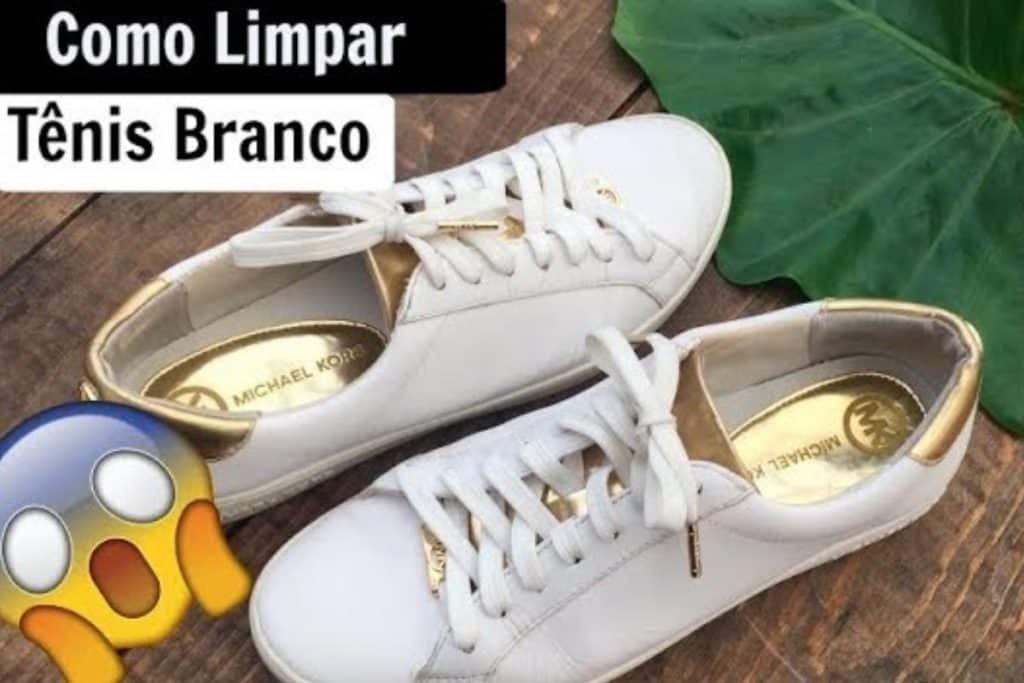 Como Limpar Tênis Branco