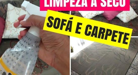 Misturinha Para Limpar Sofá