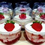 Mousse De Leite Ninho Com Morango