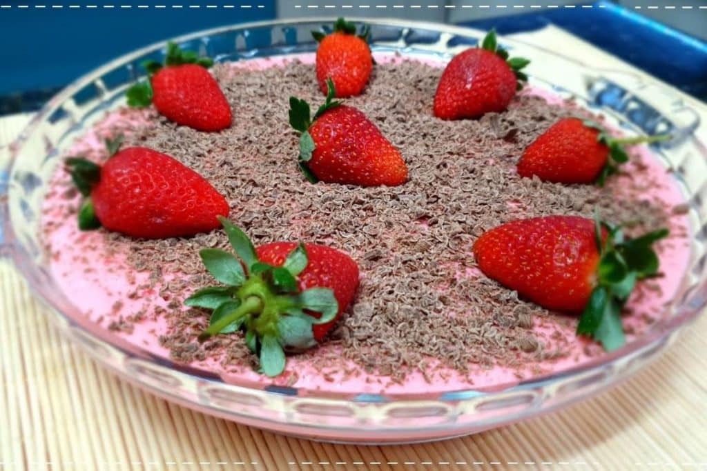 Mousse De Morango