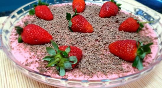 Mousse De Morango