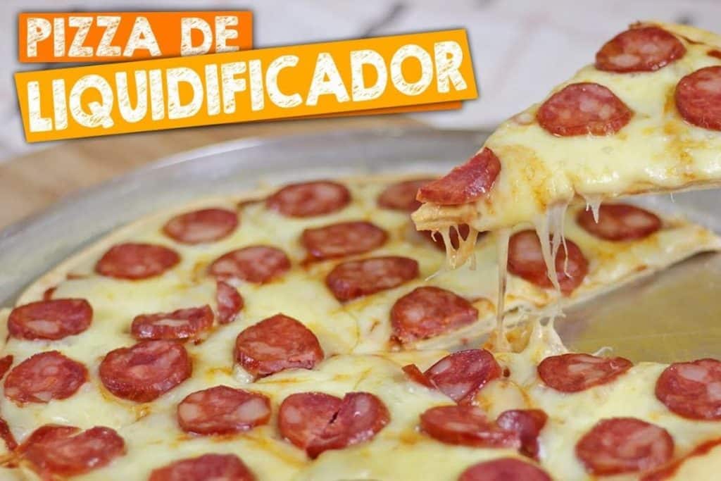 Pizza De Liquidificador