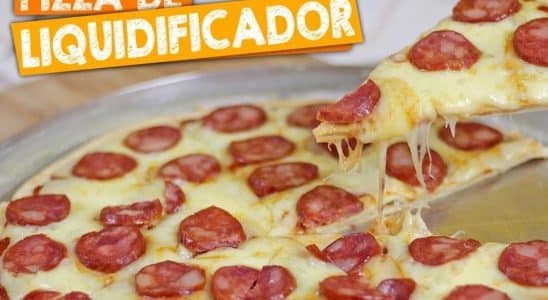 Pizza De Liquidificador