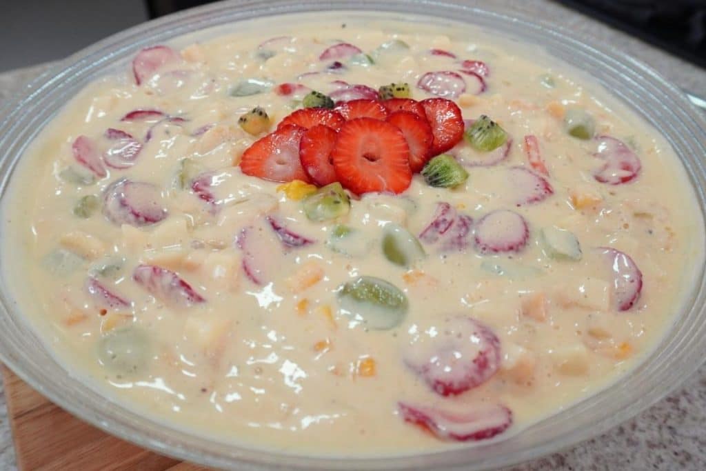 Salada De Frutas Cremosa