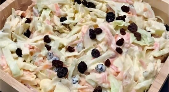 Salada De Repolho Americana