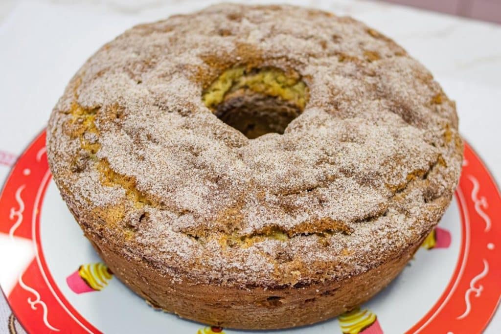 Bolo De Maçã Com Casca