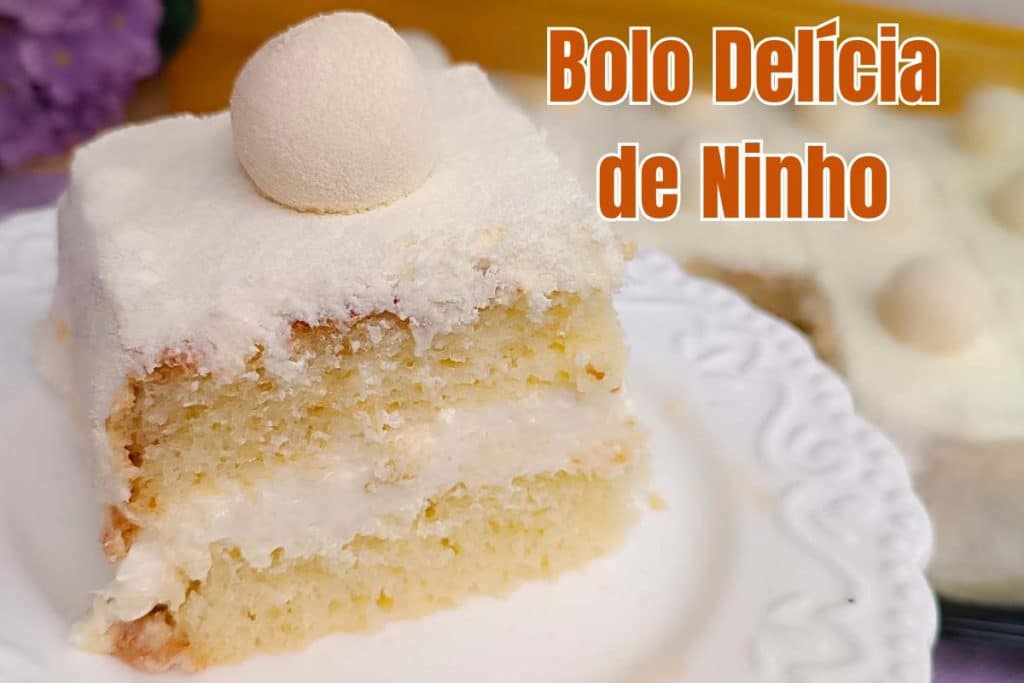 Bolo Delícia De Ninho