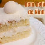 Bolo Delícia De Ninho