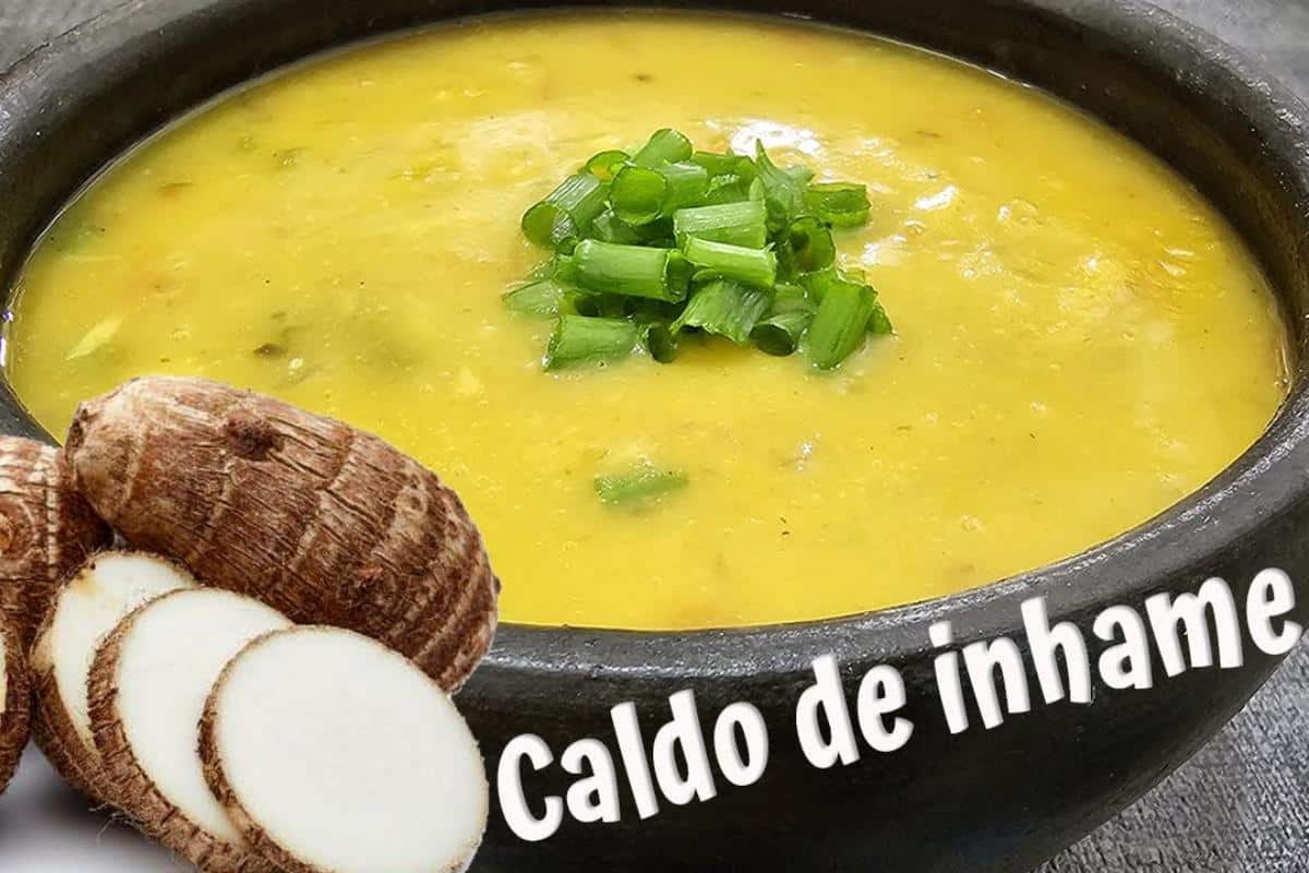 caldo de inhame