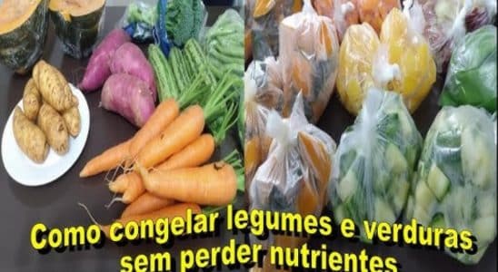 Como Congelar Verduras