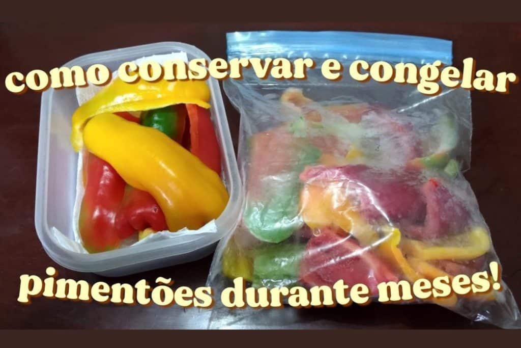 Como Conservar Pimentão