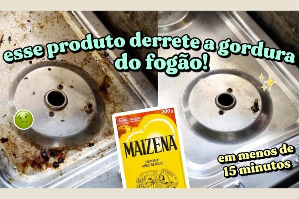 Como Limpar Fogão Engordurado