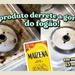 Como Limpar Fogão Engordurado