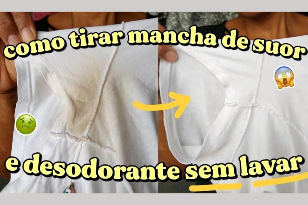 Como Tirar Mancha De Desodorante Da Roupa